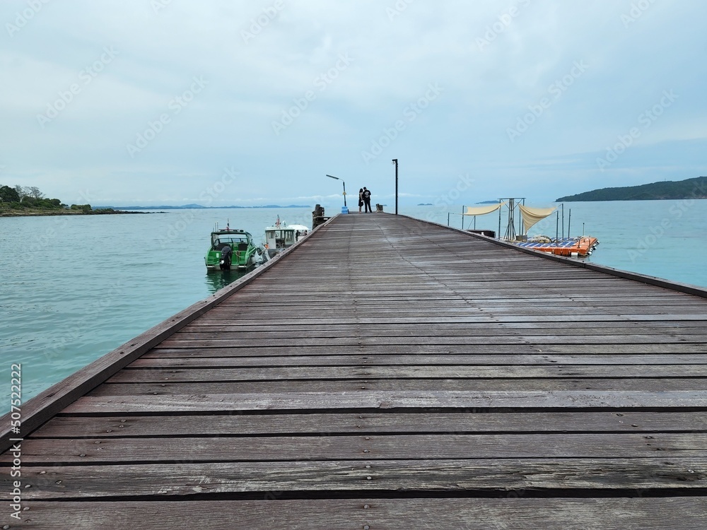 pier on the sea