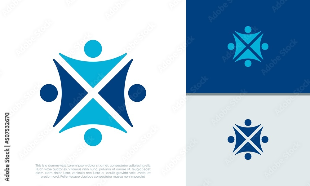 Human Resources Consulting Company, Global Community Logo. Social Networking logo designs. Human Resources Consulting Company, Global Community Logo. Social Networking logo designs.