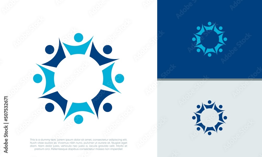 Human Resources Consulting Company, Global Community Logo. Social Networking logo designs. Human Resources Consulting Company, Global Community Logo. Social Networking logo designs.