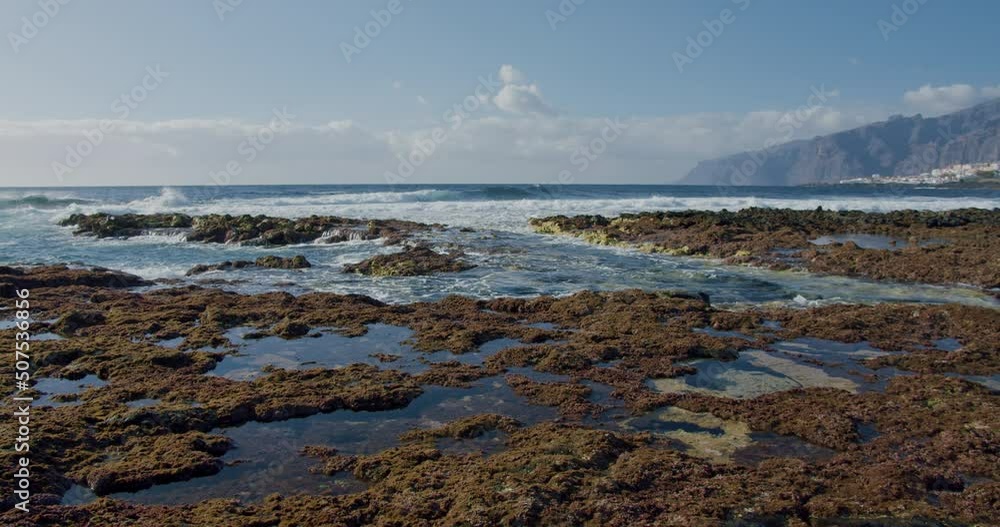 Punta Juanita or Punte Blanco beach in Puerto de Santiago, Tenerife Punta Juanita or Punte Blanco beach in Puerto de Santiago, Tenerife