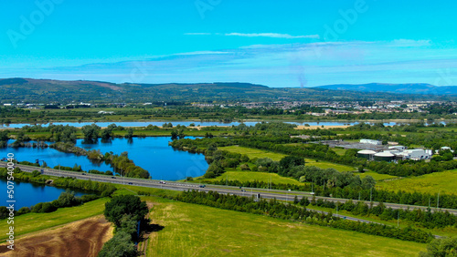 limerick city and surroundings, Limerick,Ireland May,28,2022