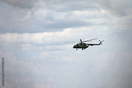 Fototapeta Naklejka Na Ścianę i Meble -  Russian military helicopter