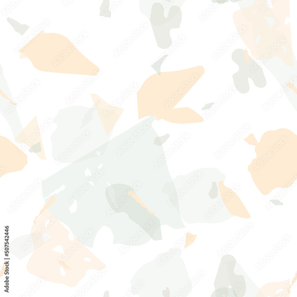 Terrazzo seamless pattern. Pastel venetian Terrazzo seamless pattern. Pastel venetian