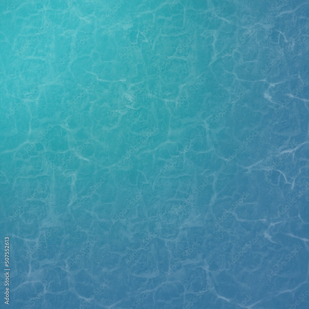 Blue water pattern for design. Blue watercolor texture for wallpaper.
