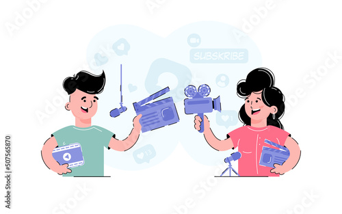 Blogging or vlogging is a concept. Websites, apps, and presentations benefit from it.