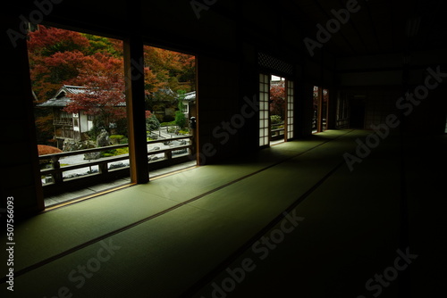 Kyoto Kochidani Amidaji Temple in autumn