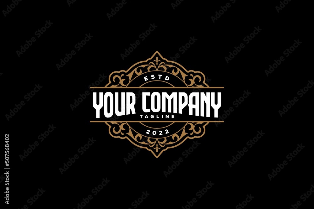 ELEGANT DECORATIVE LOGO RETRO IN PARTY THEME ELEGANT DECORATIVE LOGO RETRO IN PARTY THEME