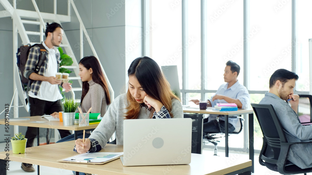 Creative people working in office, office lifestyle Creative people working in office, office lifestyle