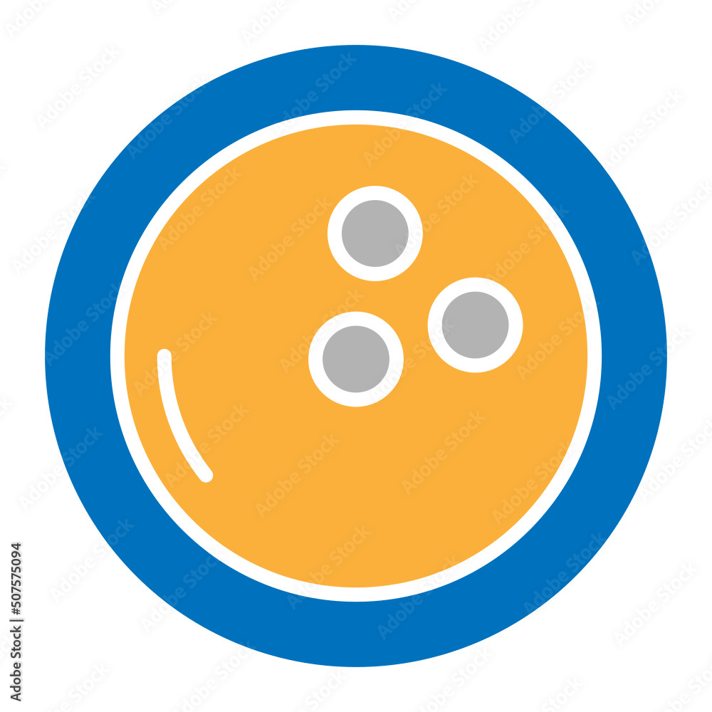 Fototapeta premium ball bowling icon