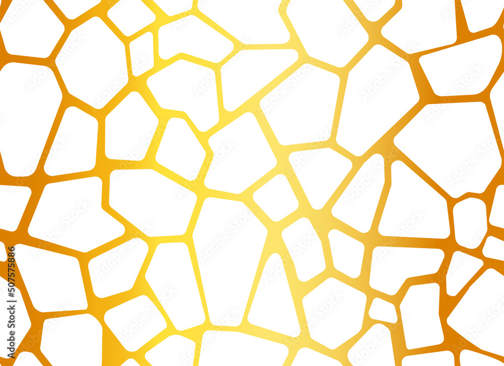 Giraffe skin in golden color seamless pattern. Animal Texture for background. Vector. Giraffe skin in golden color seamless pattern. Animal Texture for background. Vector.