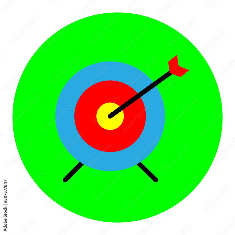 archery target icon archery target icon