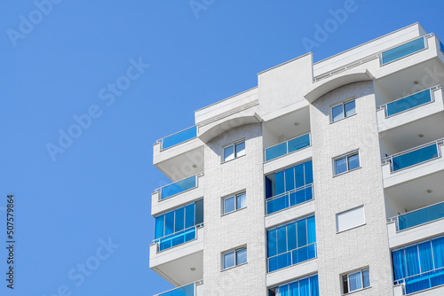 Part of a high-rise residential building. © Amerigo_images