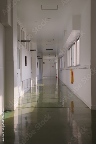 学校の廊下