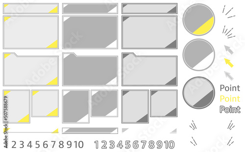 シンプル見出しテンプレート２