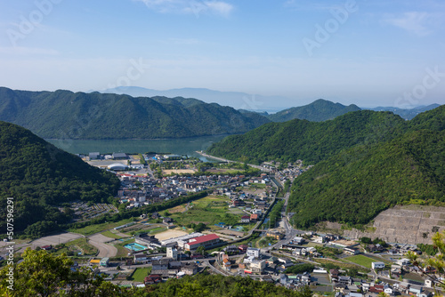 日本の岡山県備前市の天狗山の美しい風景 © 仁 藤原