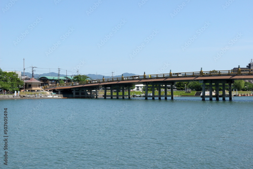 瀬田の唐橋の風景