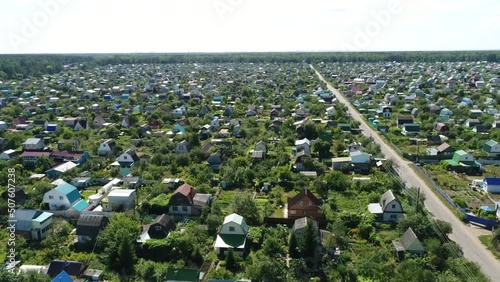 Village  Cottages with a Bird's-eye View
