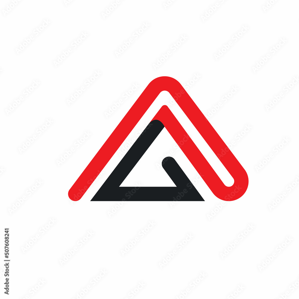 triangle AG or A letter Letter Business Template Vector icon triangle AG or A letter Letter Business Template Vector icon