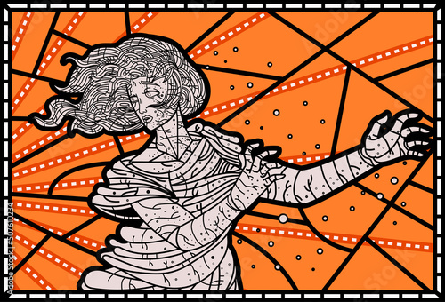 lot's wife turning into a salt statue