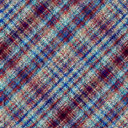 Imitation of a texture of rough canvas. Seamless pattern.