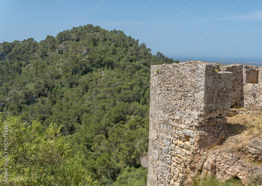 Ruins of the Castell de Santueri Ruins of the Castell de Santueri
