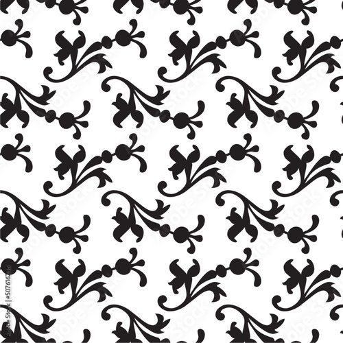 seamless floral pattern endless background