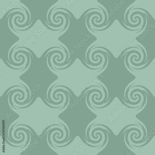 Wave groovy seamless pattern in seventies style. Trippy flat print for T-shirt, textile and fabric. Hand drawn vector illustration for decor and design.