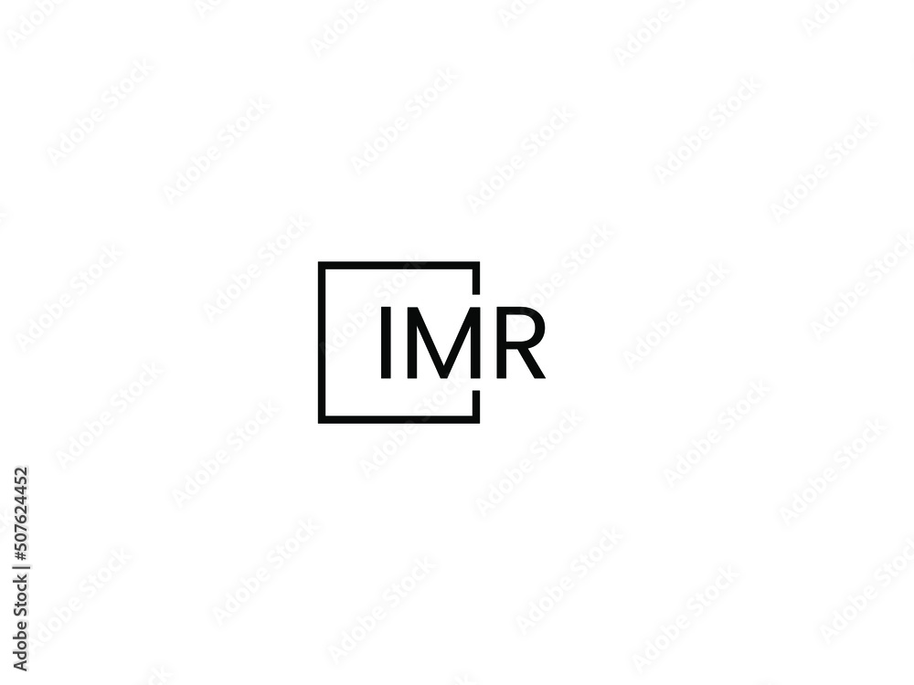 IMR letter initial logo design vector illustration IMR letter initial logo design vector illustration