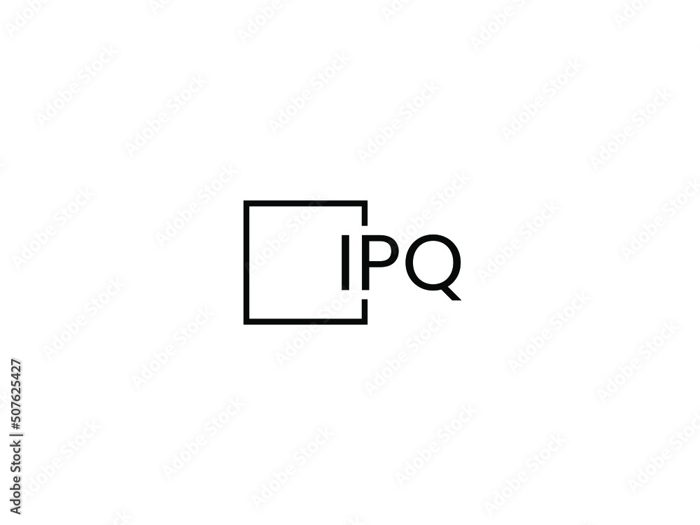 IPQ Letter Initial Logo Design Vector Illustration IPQ Letter Initial Logo Design Vector Illustration