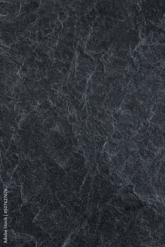 Fototapeta premium Dark grey black slate background or texture.