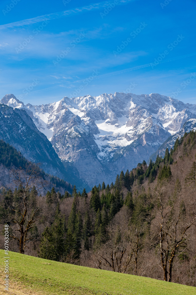 landscape in the mountains (Bavaria, Germany)