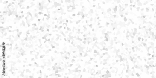 Abstract background with paper texture design with terrazzo flooring marble stone wall texture abstract background. White terrazzo floor tile on cement surface. Grinite wall texture background.