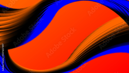 Abstract Colorful Light Leak Background. Modern Dynamic Background Usable for Greeting Card, Banner, Landing Page, Presentation Background, Etc.