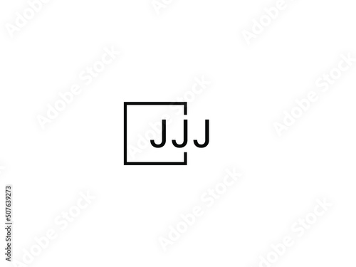 JJJ letter initial logo design vector illustration	
