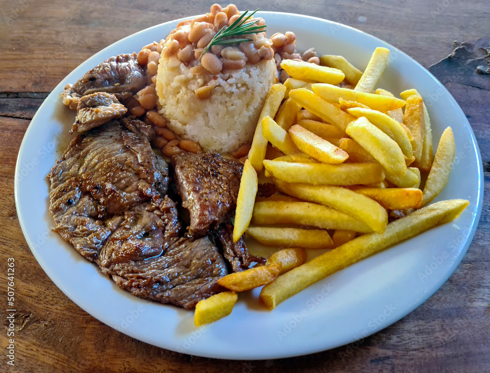 Picanha, traditional Brazilian beef cut Picanha, traditional Brazilian beef cut