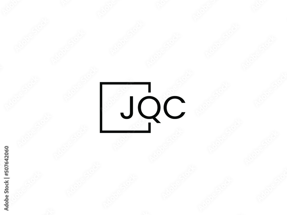 JQC letter initial logo design vector illustration JQC letter initial logo design vector illustration