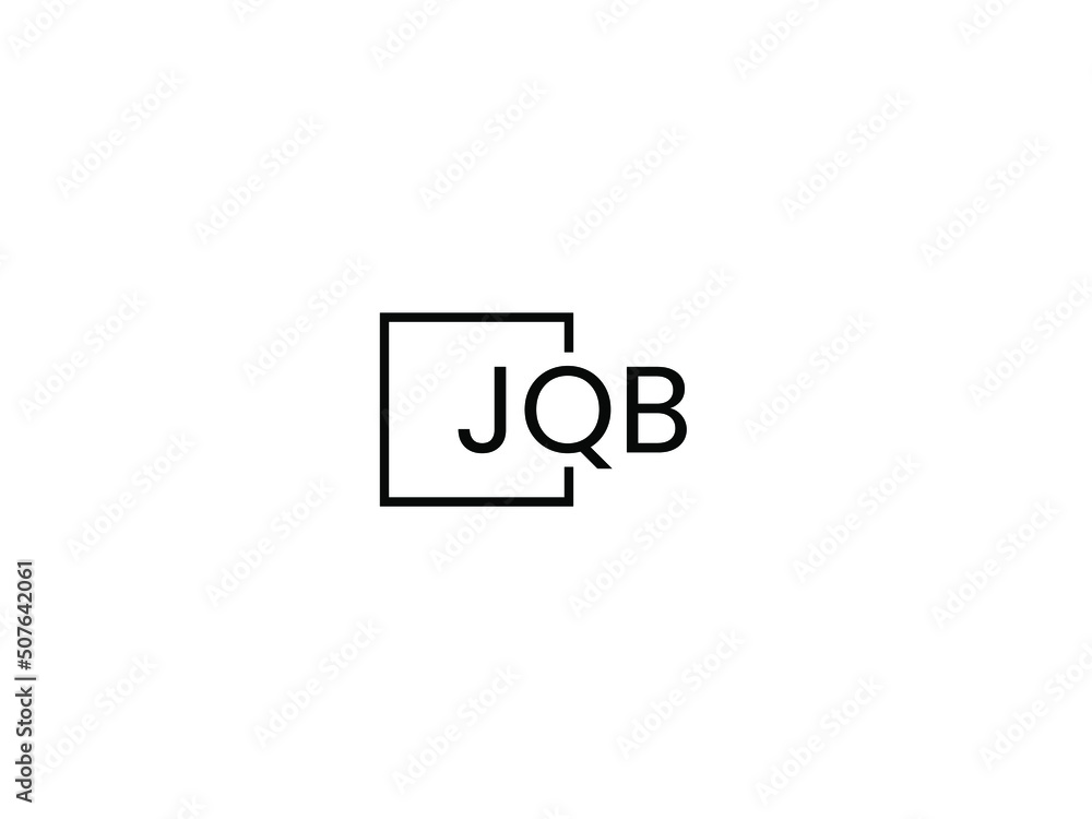 JQB letter initial logo design vector illustration JQB letter initial logo design vector illustration