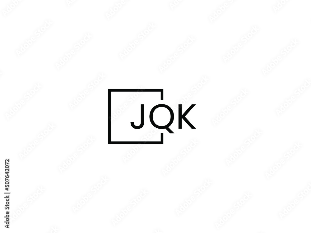 JQK letter initial logo design vector illustration JQK letter initial logo design vector illustration