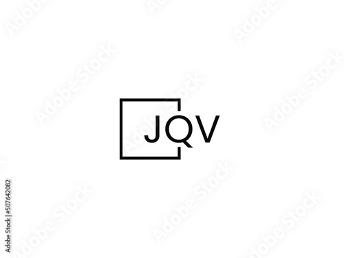 JQV letter initial logo design vector illustration