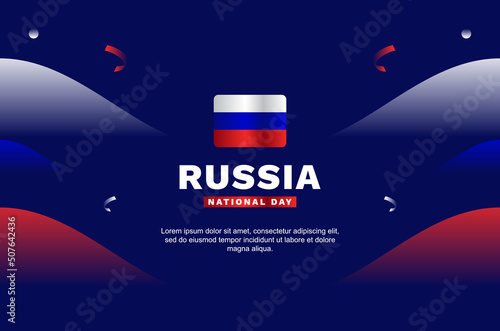 Russia National Day Background Event