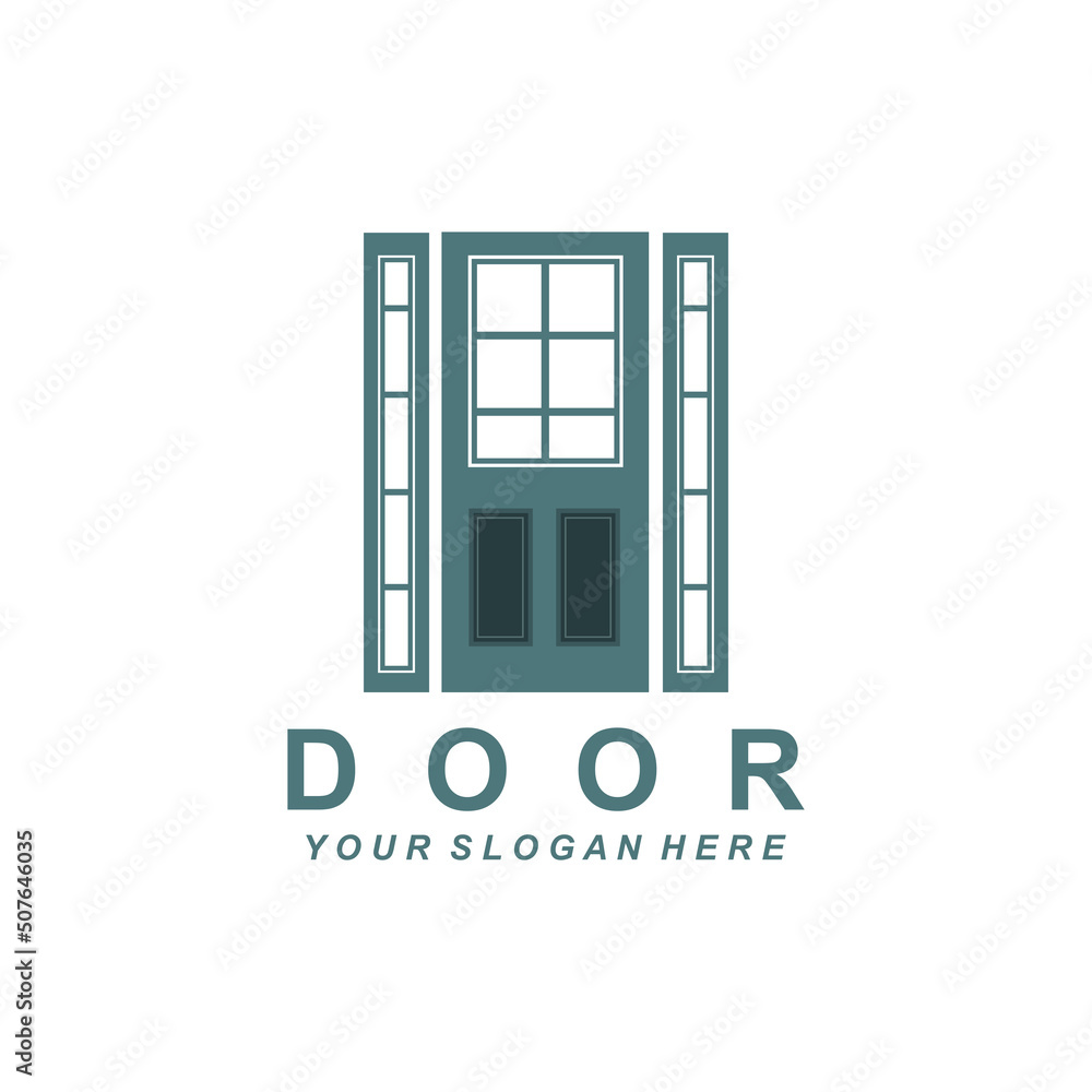 Home Door Logo, Home Interior icon design Home Door Logo, Home Interior icon design