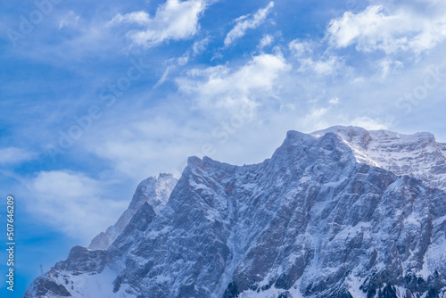 mountain scenery with snow covered peaks in the alps (Tyrol, Austria) © Franziska Brueckmann