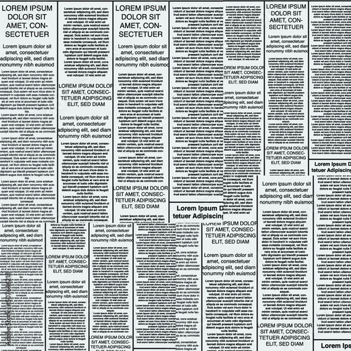 pattern with newspaper