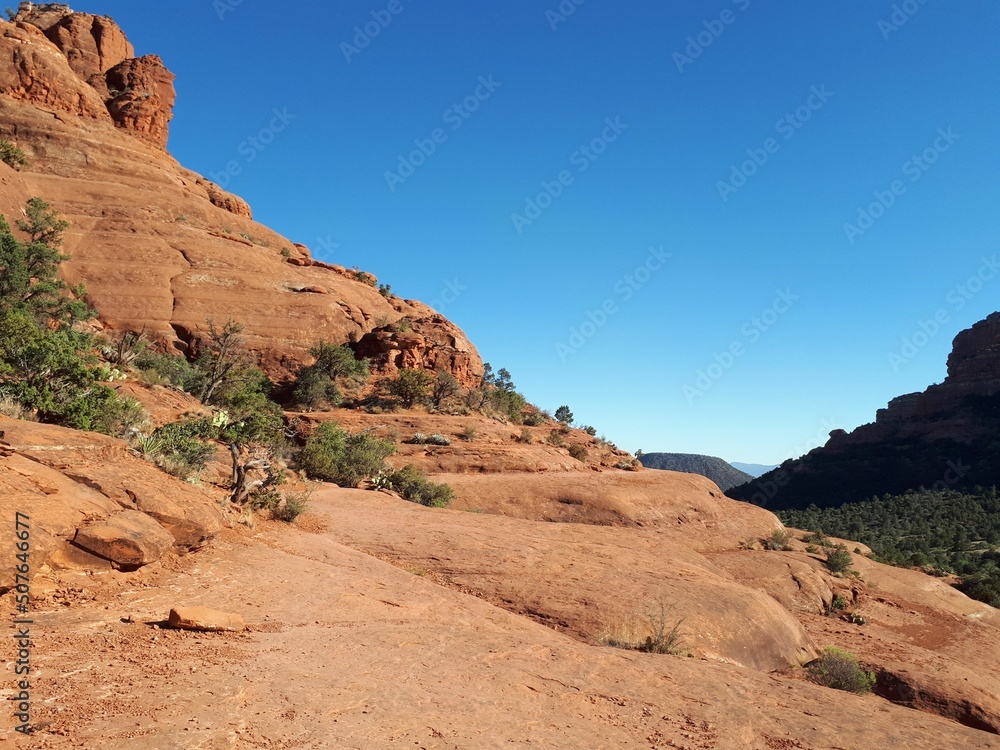 Fototapeta premium Bell Rock, Sedona, Arizona, USA, Red Rock State Park