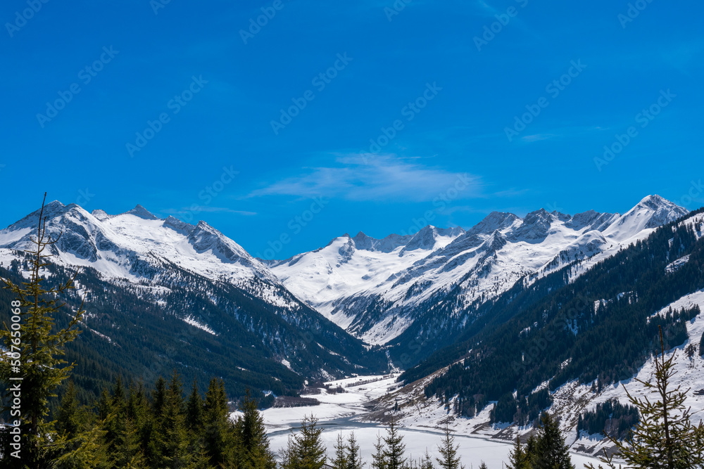 alps during winter (Austria)