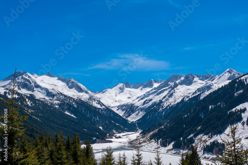 alps during winter (Austria)