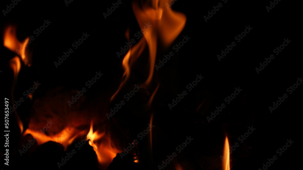 Fototapeta premium Flame building