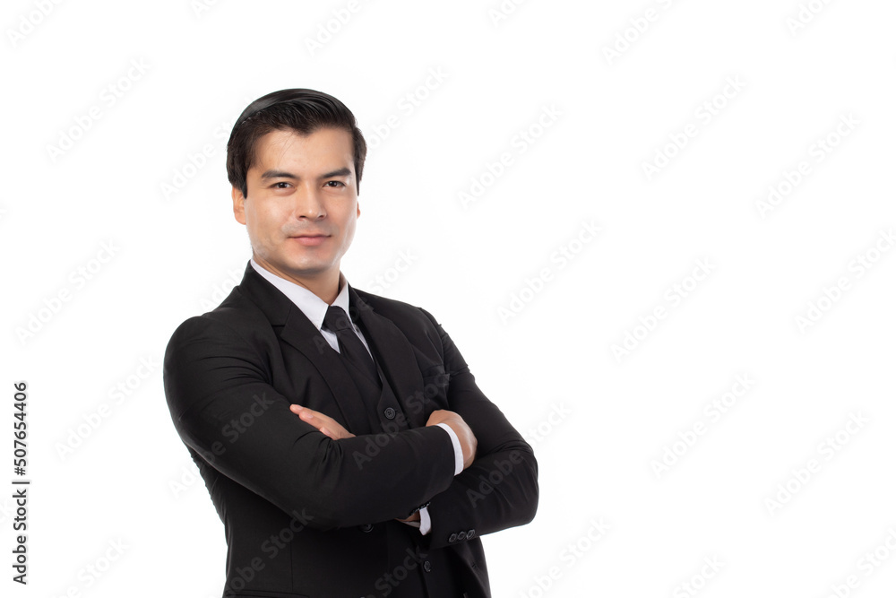 portrait of a confident young business man looking at camera isolated on white background. Portrait business concept. portrait of a confident young business man looking at camera isolated on white background. Portrait business concept.