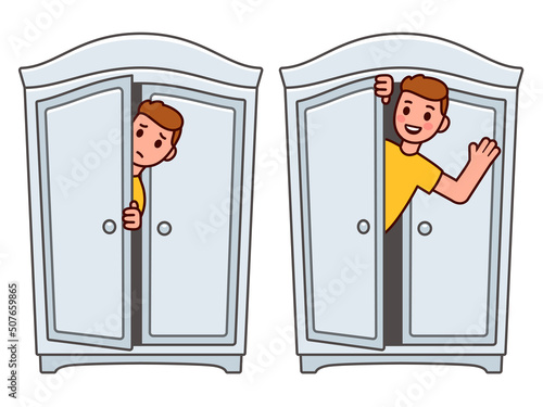 Coming out of the closet
