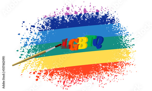 Coloring of lgbtq people the color of diversity graphic resources isolated transparent background png